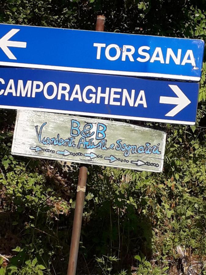 Viandanti, Artisti E Sognatori Panzió Comano  Kültér fotó